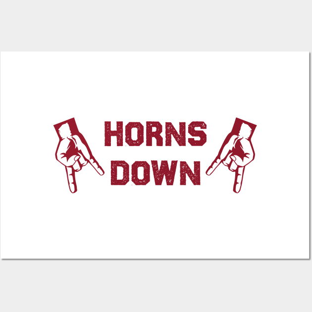 Horns Down Wall Art by DreamPassion
